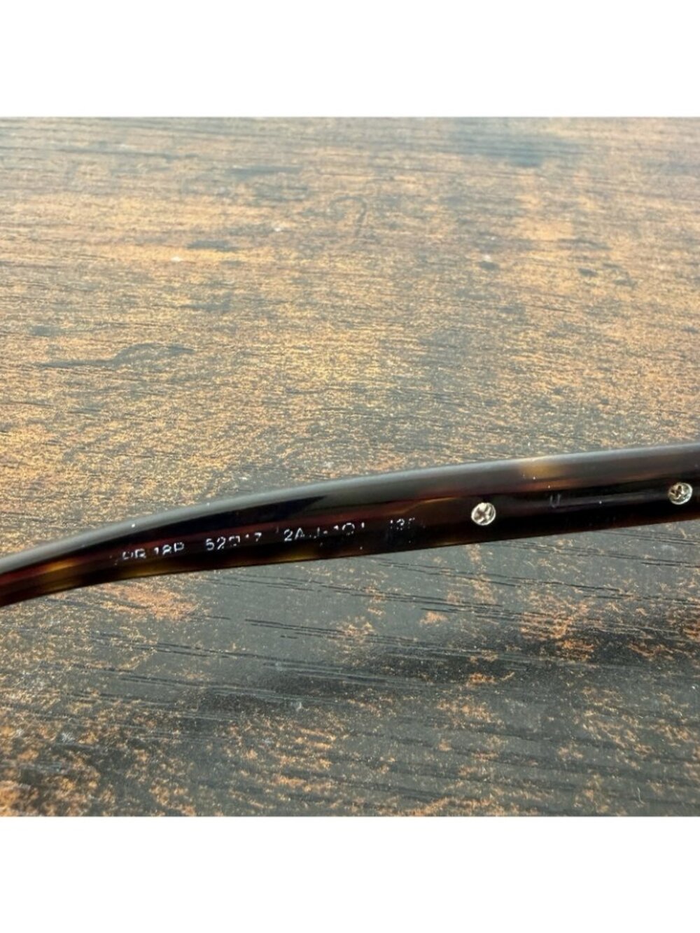 Prada Cat Eye Oval Brown Tortoise Women's RX Eyeglasses VPR 18P - Picture 10 of 15